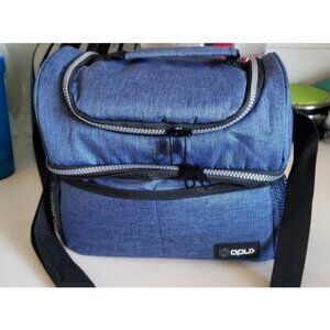 Lunch Box For Men Women, Insulated Large Lunch Bag Adult Work, Double Decker